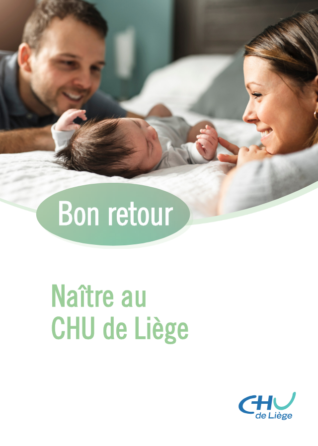 BROCH A5 Bon retour Naitre au chu de liege 2023 COVER