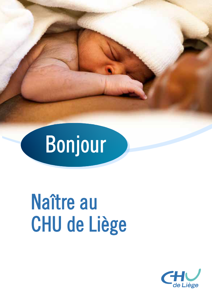 BROCH A5 bonjour naitre au chu de liege 2023 COVER